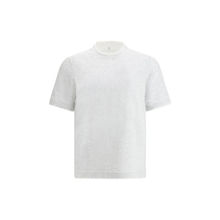 Camiseta de algodón gris