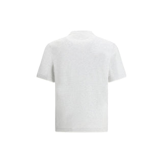 Camiseta de algodón gris