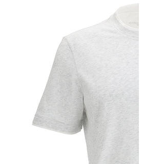 Camiseta de algodón gris