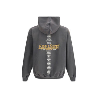 Graues Baumwoll-Sweatshirt