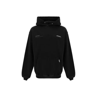 Sudadera de algodón negro