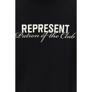 Black Cotton Sweatshirt