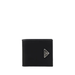 Black Recycled Polyamide Wallet