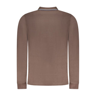 Marrone Herren Polo-Shirt aus Baumwolle