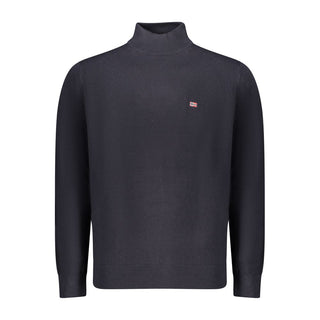 Blue Wool Men's Sweater