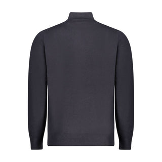 Blue Wool Men's Sweater