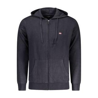 Blu Poliestere Men Cardigan