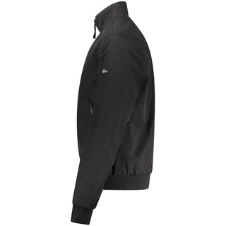 Schwarze Baumwolljacke für Herren