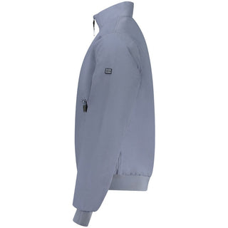 Blaue Baumwolljacke für Herren