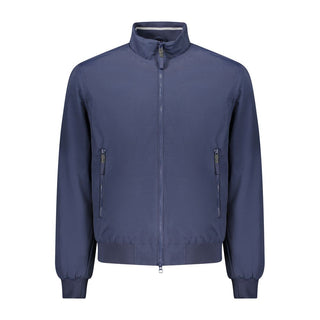 Chaqueta masculina de algodón azul