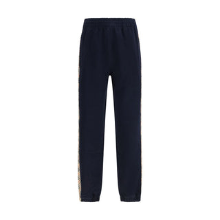 Blue Cotton Joggers (Workout Pants)