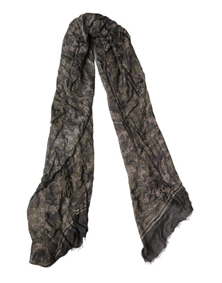 Brauner Camouflage Modal Herrenschal