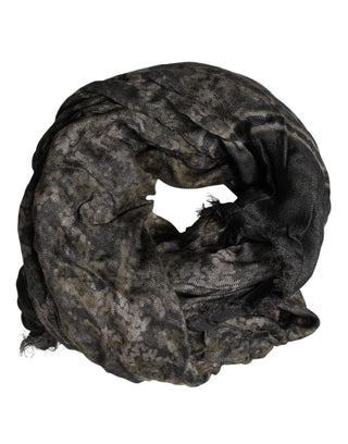 Brauner Camouflage Modal Herrenschal
