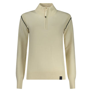 Suéter blanco de viscosa para mujer