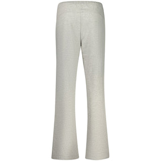 Pantalón deportivo para mujer de algodón gris