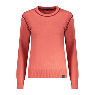 Rosso Viscosa Donna Maglia
