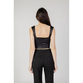 Black Polyester Top