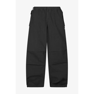 Pantalones casuales de algodón negro