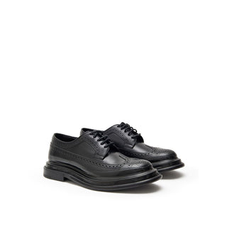 Black Leather Moccassin