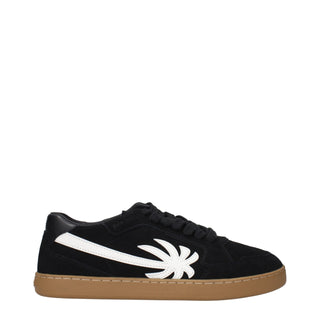 Zapatillas bajas de cuero negras