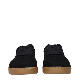 Zapatillas bajas de cuero negras