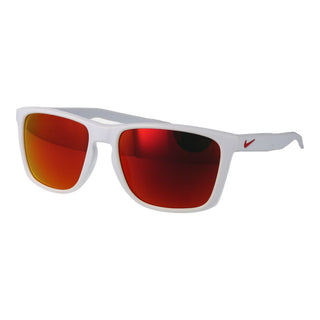 Gafas de sol de acero inoxidable blancas