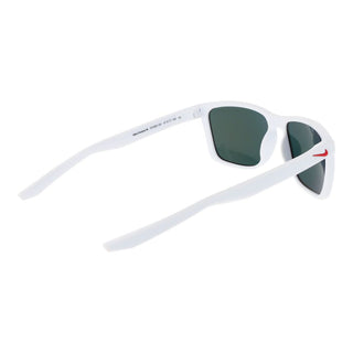Gafas de sol de acero inoxidable blancas