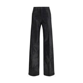 Schwarze Baumwolljeans aus Denim