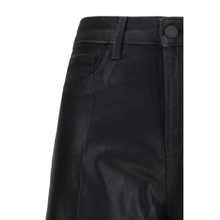 Schwarze Baumwolljeans aus Denim