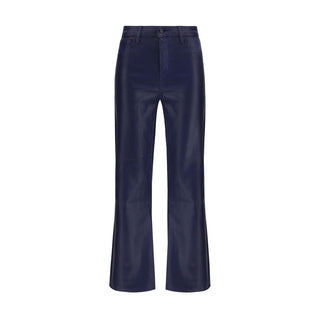 Blaue Freizeithose aus Baumwolle