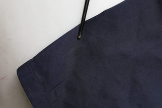 Navy Blue Skinny Chino Mid Waist Men Pants