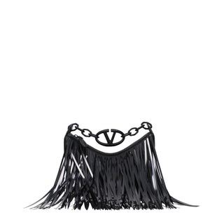 Bolso negro de cuero