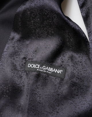Blue Wool Single Breasted 3 Piece Men Suit