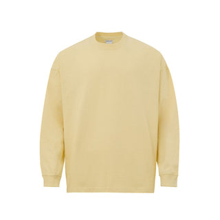 Gelbes Baumwoll-Sweatshirt