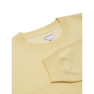 Gelbes Baumwoll-Sweatshirt