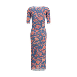 Multicolor Polyamide Casual Dress