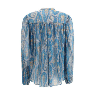 Multicolor Silk Pattern Shirt
