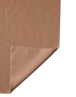 Brown Cashmere Knitted Neck Wrap Shawl Scarf