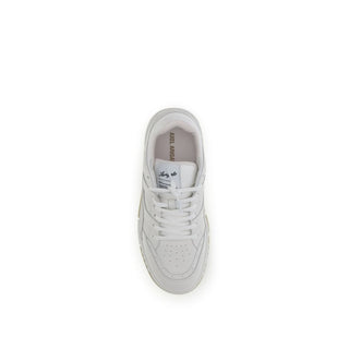 Zapatillas bajas Bos Taurus de cuero de ternero blanco