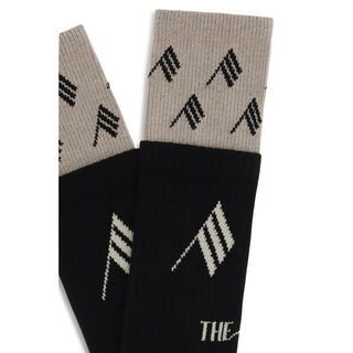 Schwarze Baumwollsocken