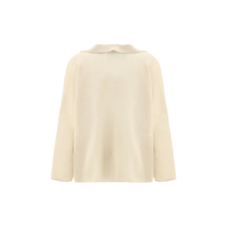 Beiger Kaschmirpullover