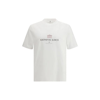 Camiseta de algodón blanca