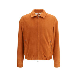 Chaqueta de cuero Bos Taurus multicolor de piel de becerro