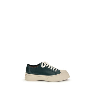 Zapatillas plataforma Bos Taurus de piel de becerro negra