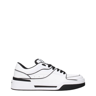Zapatillas deportivas de cuero blancas