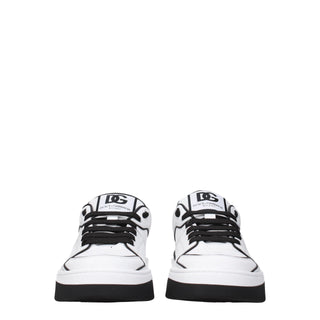 Zapatillas deportivas de cuero blancas