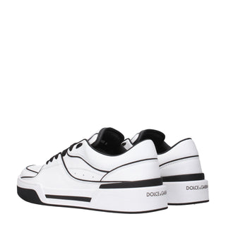 Zapatillas deportivas de cuero blancas