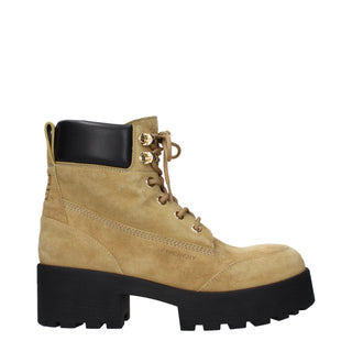 Botines de cuero marrón