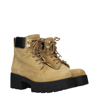Botines de cuero marrón