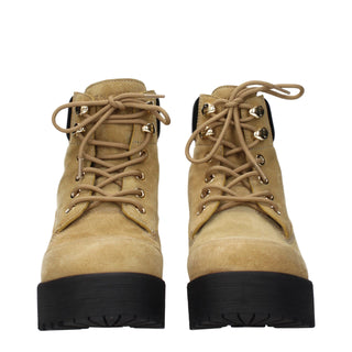 Botines de cuero marrón